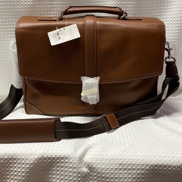 Coach leather briefcase NWT. - Picture 1 of 7